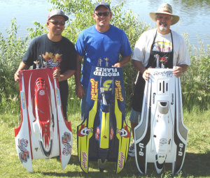 The Top 3 Finishers in G-1 SPORT HYDRO