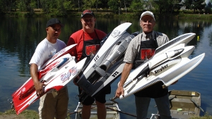 The Top 3 Finishers in G-1 SPORT HYDRO