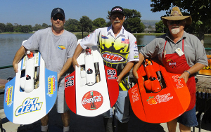 The Top 3 Finishers in CLASSIC THUNDERBOAT