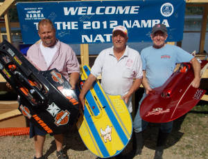 The Top 3 Finishers in CLASSIC THUNDERBOAT