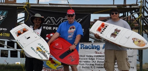 The Top 3 Finishers in JERSEY SPEED SKIFF