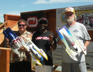 The Top 3 Finishers in N-2 SPORT HYDRO