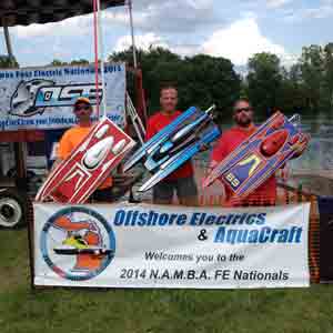 The Top 3 Finishers in T Offshore