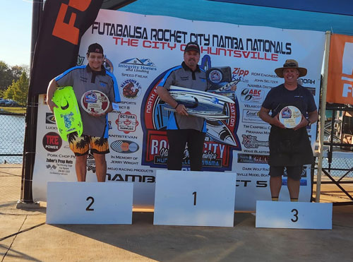 The Top 3 Finishers in P Limited Catamaran