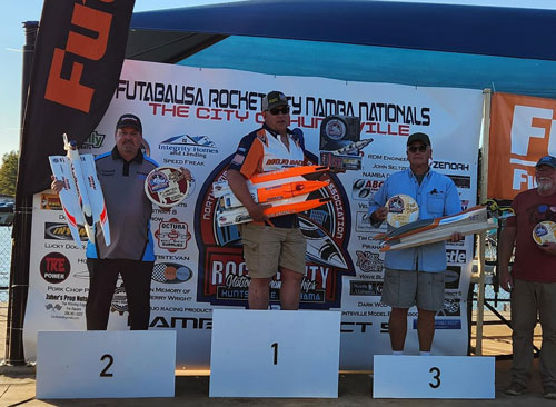 The Top 3 Finishers in P Limited OPC