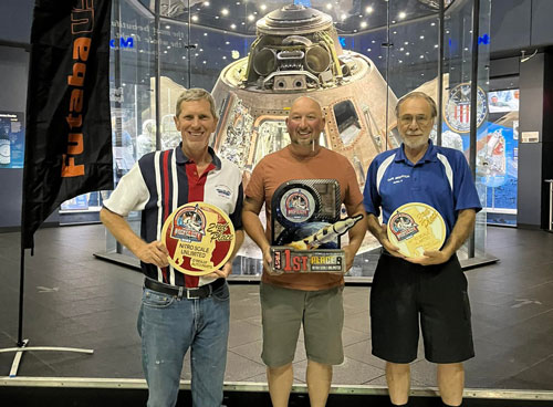 The Top 3 Finishers in Scale Unlimited Hydroplane