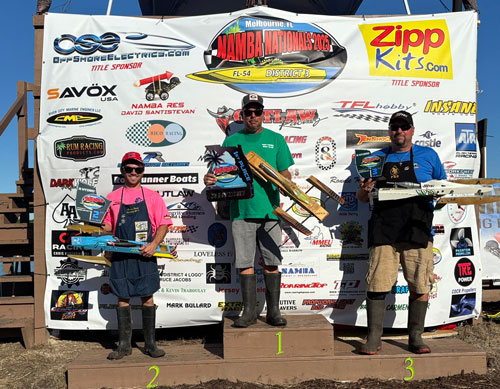 The Top 3 Finishers in A Hydro