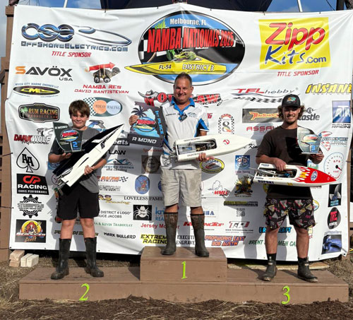 The Top 3 Finishers in A Mono