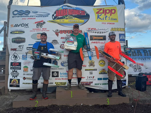 The Top 3 Finishers in B Hydro