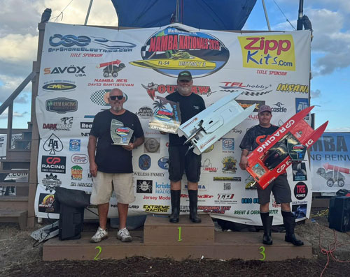 The Top 3 Finishers in G-1 Catamaran