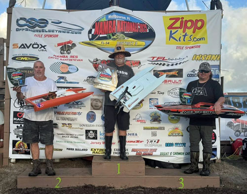 The Top 3 Finishers in G Limited Catamaran