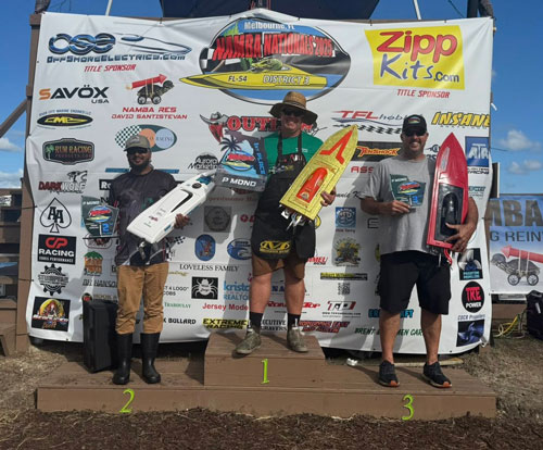 The Top 3 Finishers in P Mono