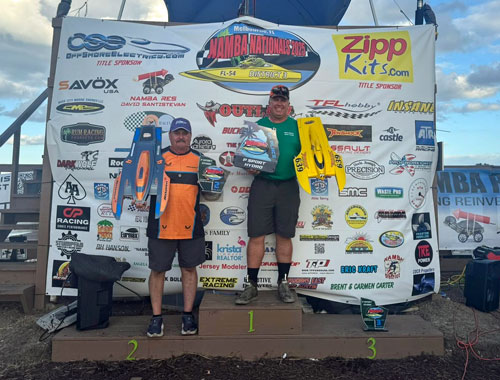 The Top 3 Finishers in P Sport Hydro