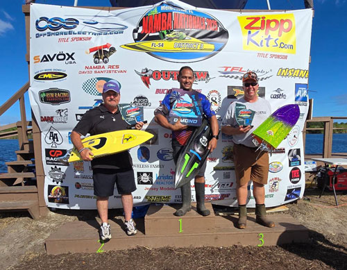 The Top 3 Finishers in Q Mono