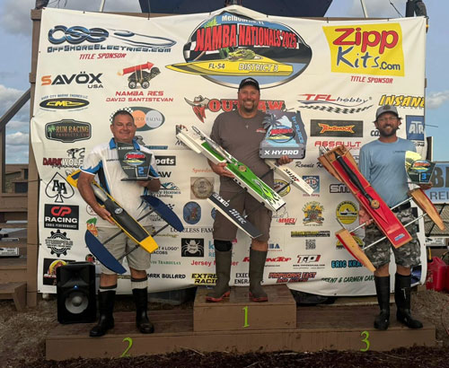 The Top 3 Finishers in X Hydro